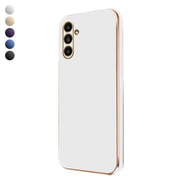 Samsung Galaxy A25 Kılıf Volet Luxury Seri Kamera Korumalı Silikon Kapak