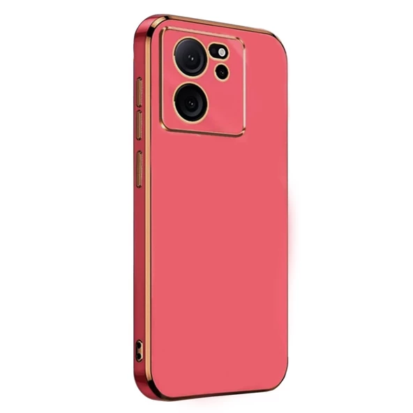 Xiaomi 13T / 13T Pro Kılıf Volet Luxury Seri Kamera Korumalı Silikon Kapak - 5