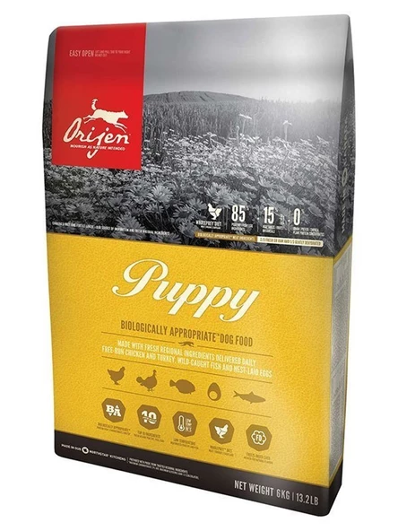 Orijen Puppy Tahılsız Yavru Köpek Maması 2 KG