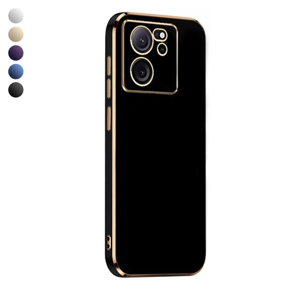 Xiaomi 13T / 13T Pro Kılıf Volet Luxury Seri Kamera Korumalı Silikon Kapak