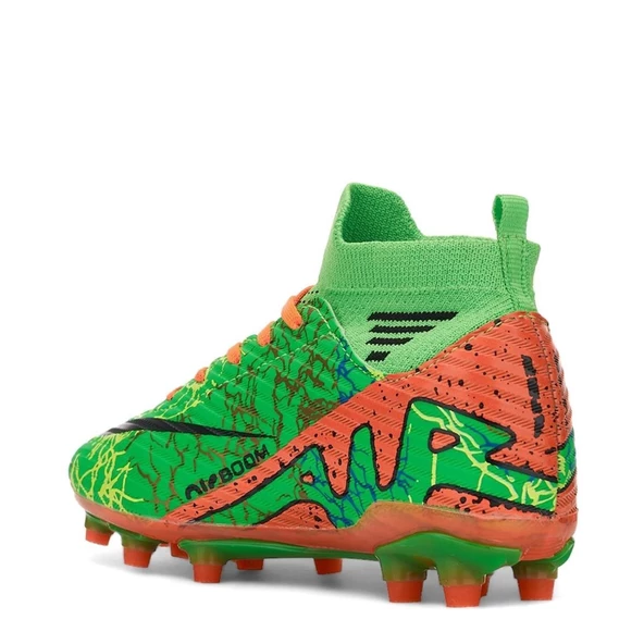 Albishoes AirBoom Super Mercury Çoraplı Bilekli Çocuk Erkek Halısaha Krampon Futbol Ayakkabı(31-45) - 3