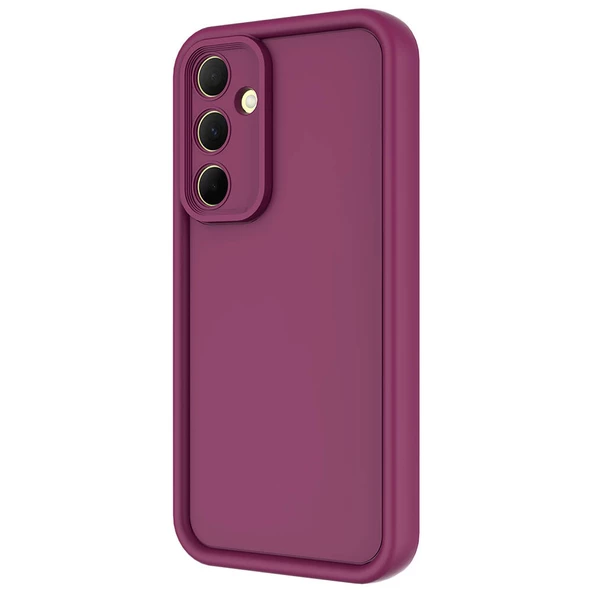 Samsung Galaxy A55 Kılıf Kamera Korumalı Ananas Kapak - Resim 4