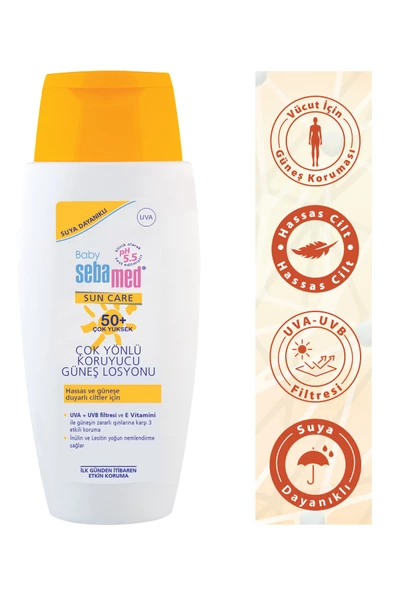 SEBAMED BABY SUN 50 LOS 150 ML - 2
