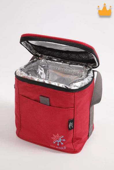 MyCollection Yemek Taşıma Termos Termal Bebek Beslenme Soğutucu Piknik Çantası 19x19x15cm 066 - 3