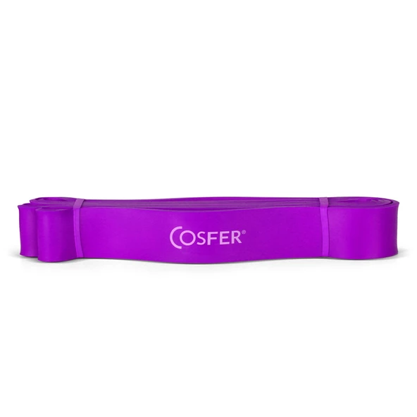 Cosfer Latex Güç Bandı 21 Mm Mor - 3