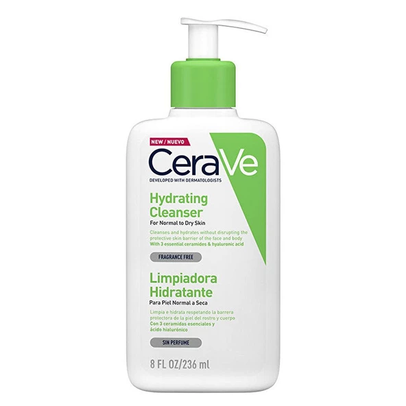 Cerave Hydrating Cleanser Normal & Kuruya Dönük Ciltler İçin 236 ml