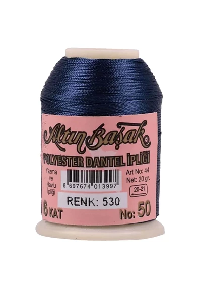 3 Adet Altınbaşak Oya ve Dantel İpi 20 gr - Royaleks - No: Ş.BEYAZ - 404 - 530 - 4