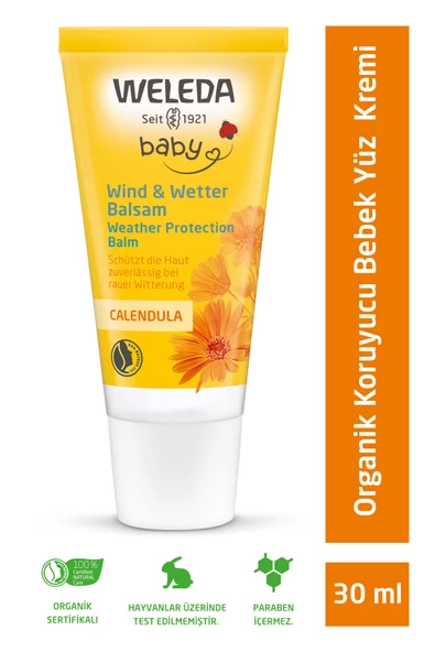 Calendula Koruyucu Organik Yüz Kremi 30ml