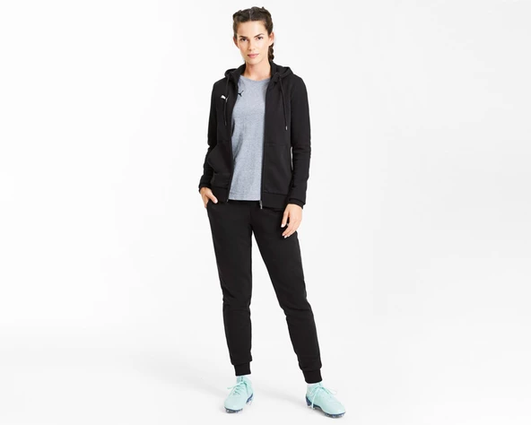 Puma 657083 Teamgoal 23 Casuals Hooded Jacket W Kadın Kapüşonlu Sweatshirt - 9