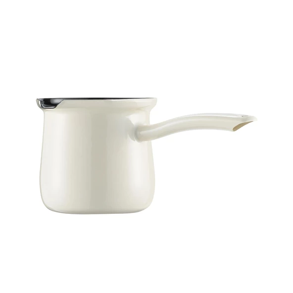 Emsan Hasbahçe Emaye Cezve 12 cm - 3