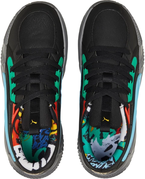 Puma 378265-01 Court Rider Chaos Block Basketbol Erkek Spor Ayakkabı - Resim 7