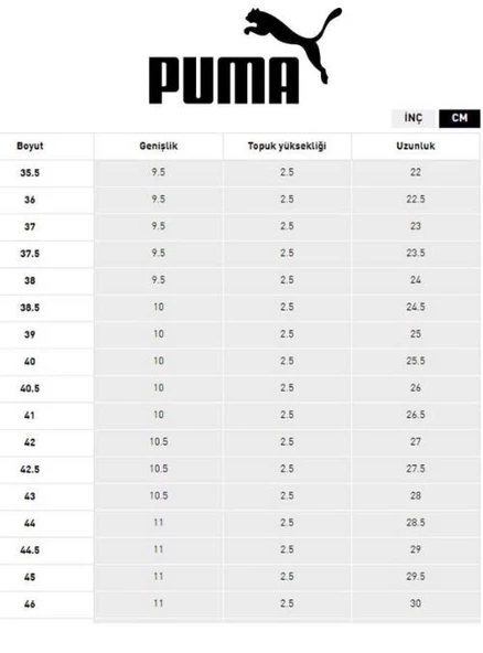 Puma Rickie AC PS 385836-20 Ortopedik Çocuk Spor Ayakkabı - Resim 7