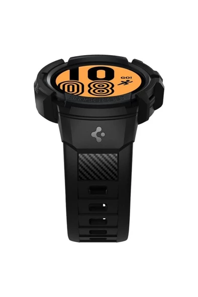 Galaxy Watch 5 / 4 (44mm) Kılıf & Kordon Kayış Rugged Armor Pro Black - ACS05394 - 2