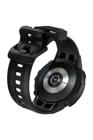 Galaxy Watch 5 / 4 (44mm) Kılıf & Kordon Kayış Rugged Armor Pro Black - ACS05394 - 4