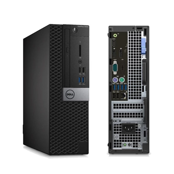 Dell 2.El Pc Optıplex 5050 Sff (Yatay) İ5 6500 8Gb Ddr4 256Gb m2 Ssd O/B Vga