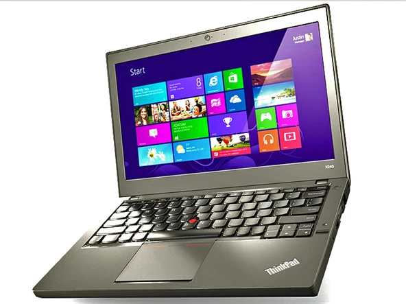 Lenovo 2.El Nb Thınkpad X240 İ7 4600U 8Gb Ddr3 256Gb Ssd (Sıfır Ram+Ssd)12.5'' Hd (C Kalite)