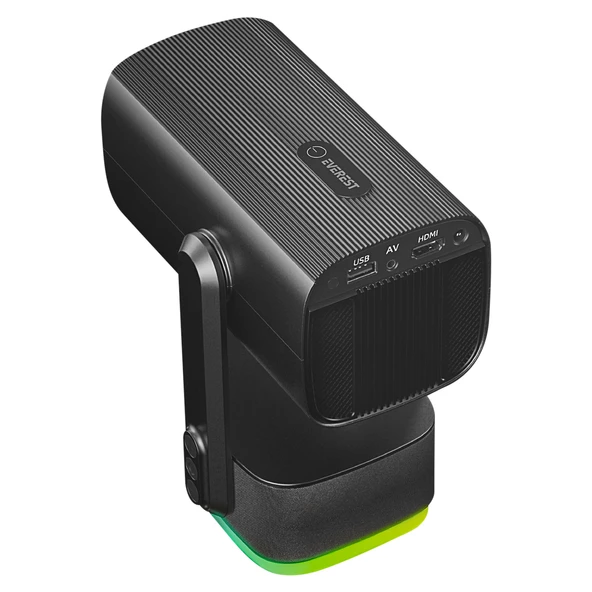 Everest Projeksiyon Pj08 5200 mah.5200 Lümen 720p 4k Oto Focus Bluetooth Wifi Androıd 11 - 2