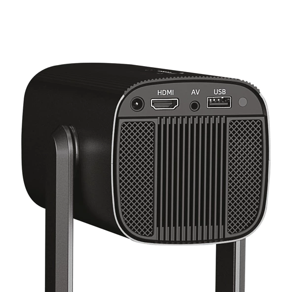 Everest Projeksiyon Pj08 5200 mah.5200 Lümen 720p 4k Oto Focus Bluetooth Wifi Androıd 11 - 3