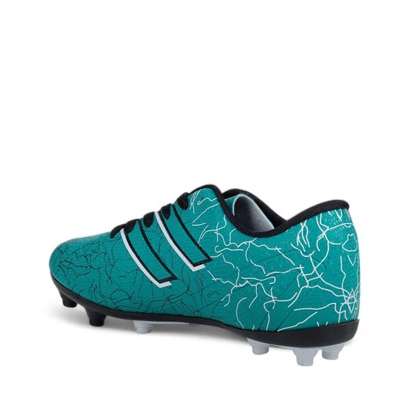 Albishoes Çocuk Erkek Genç Super Mercury Çim Dişli Halısaha Şerit Krampon Futbol Ayakkabısı (31-44) - 3