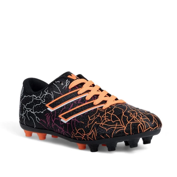 Albishoes Çocuk Erkek Genç Super Mercury Çim Dişli Halısaha Şerit Krampon Futbol Ayakkabısı (31-44) - 2