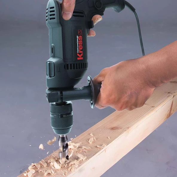 Kress KUY02P 650Watt 13mm Profesyonel Darbeli Matkap - 8