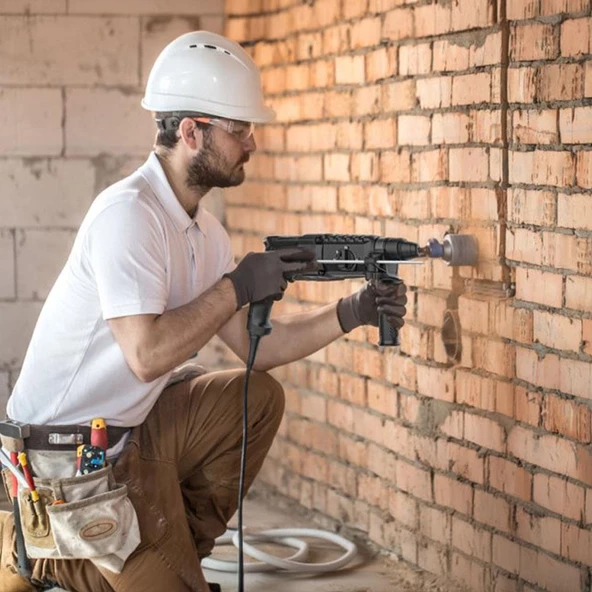 Kress Kux12p 850Watt 3.0J 26Mm Profesyonel Sds-Plus Kırıcı/Delici - 8