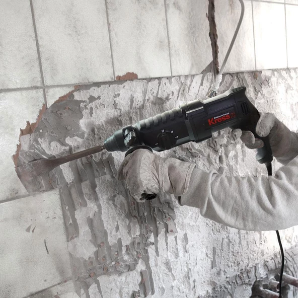 Kress Kux12p 850Watt 3.0J 26Mm Profesyonel Sds-Plus Kırıcı/Delici - 5