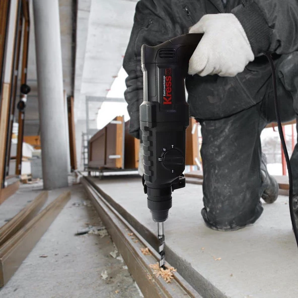 Kress Kux12p 850Watt 3.0J 26Mm Profesyonel Sds-Plus Kırıcı/Delici - 9