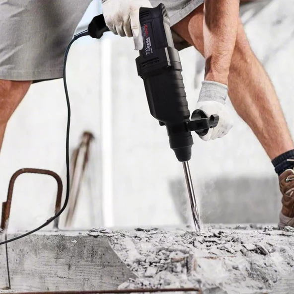 Kress Kux12p 850Watt 3.0J 26Mm Profesyonel Sds-Plus Kırıcı/Delici - 6