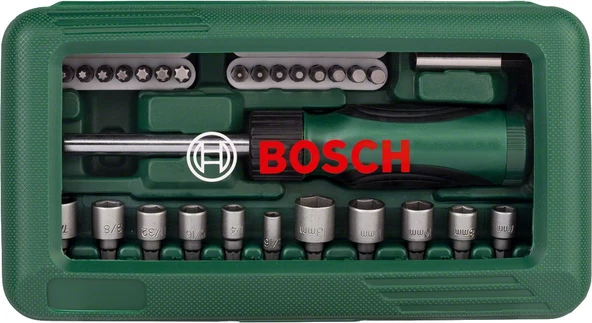 Bosch - 46 Parça Tornavidalı Vidalama ve Lokma Ucu Seti - 2