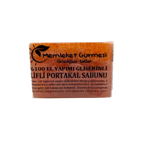 Kendinden Lifli Portakal Sabunu 120 gr