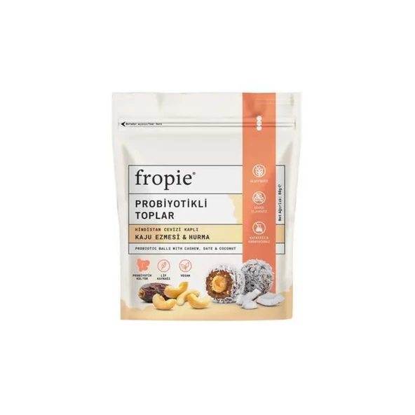 Fropie Kaju Ezmesi&Hurma Probiyotik Topları 80 gr ürün görseli 1