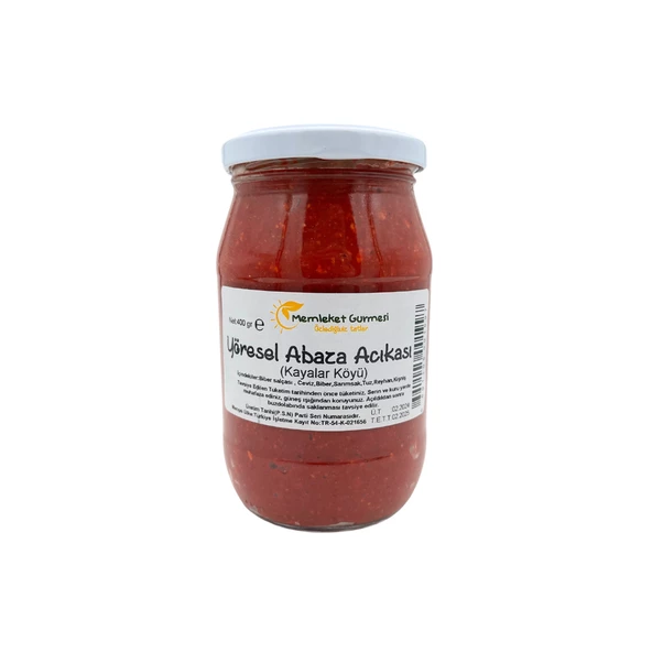 Yöresel Abaza Acıkası 400 gr