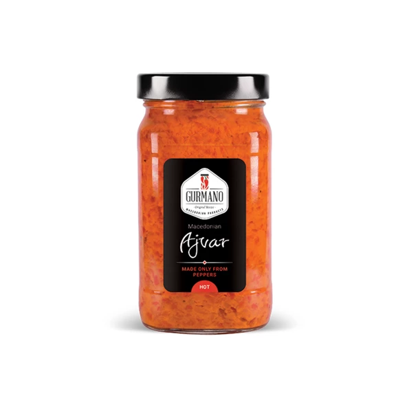 Gurmano Ajvar Acı Sos 490 gr