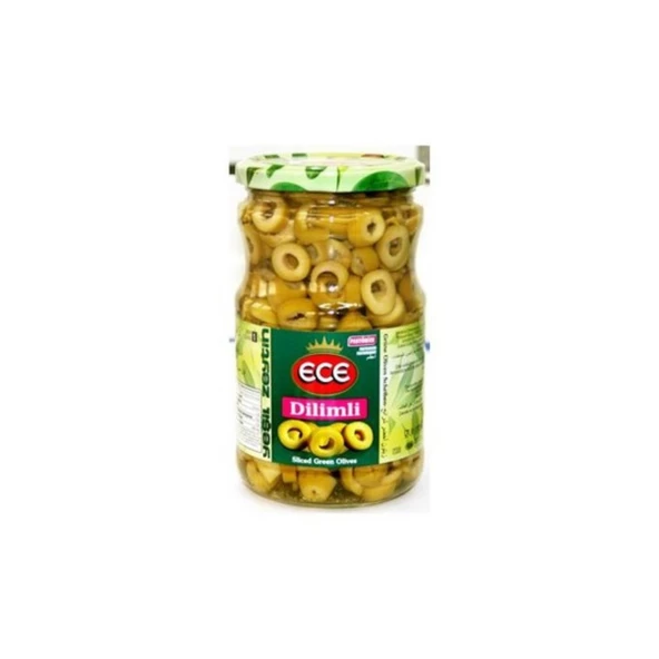 Olea Dilimli Yeşil Zeytin 370 gr