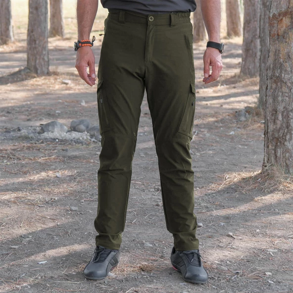 Erkek Outdoor Pantolon - Tactical - Haki