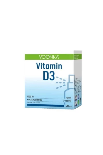 Voonka Vitamin D3 1000ıu 20ml