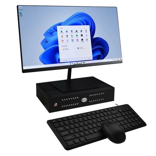 ROWORK MK2 INTEL İ5 11400 16GB RAM 120SSD 24" Monitör Set Mini PC