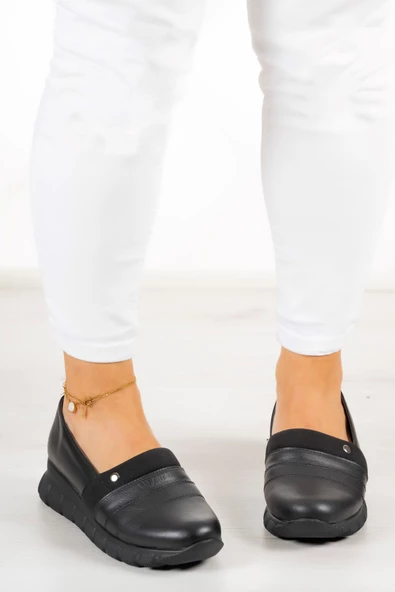 Erkan Saçmacı Reagan Siyah Hakiki Deri Günlük Ayakkabı - 3