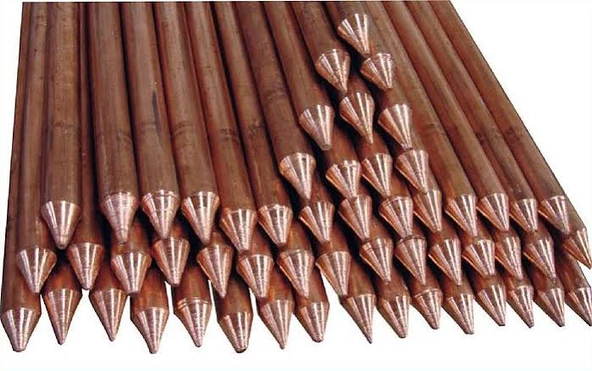 BAKIR KAPLAMALI TOPRAKLAMA ÇUBUĞU 12 MM*85 CM KELEPÇE DAHİL - 2