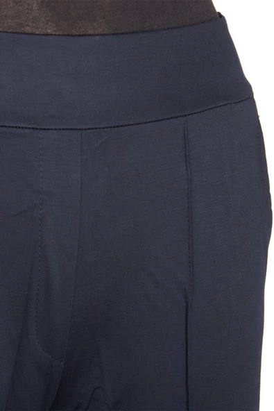 Barem Kadın Çima Dikişli Çelikli interlok Lacivert Pantolon - 3