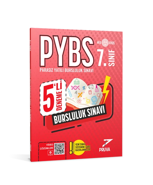 7.Sınıf Parasız Yatılı Bursluluk Sınavı 5 li Deneme (PYBS)