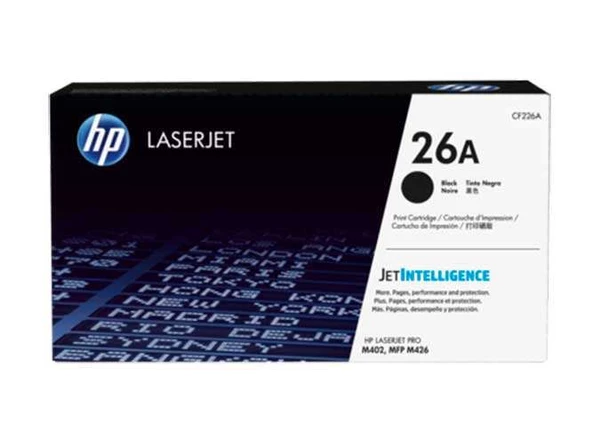 HP 26A Black Siyah 3.100 Sayfa Toner CF226A - 2