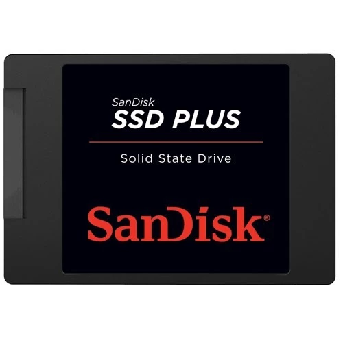 Sandisk 480Gb Ssd Plus 530Mb-445Mb-S SSD SDSSDA-480G-G26 Sata 3 2.5" Harddisk