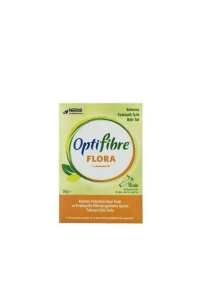 OptiFibre Flora Probiyotik + Prebiyotik 5gr X 10 Saşe (50gr)