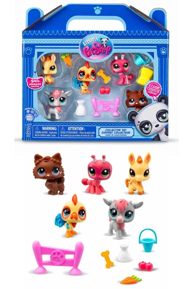 Littlest Pet Shop Minişler 5'li Figür Seti: Hediyelik Oyuncakların En Tatlısı!