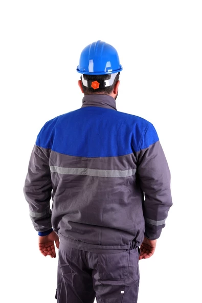 ESER - 7-7 Gabardin İçi Polarlı Robalı Mont - Mavi Gri - Resim 2