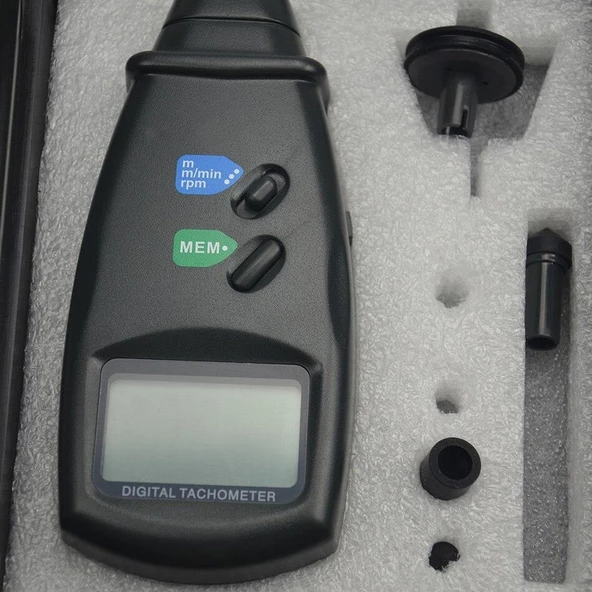 WellHise DT 2235A Temaslı Takometre (Devir Ölçer) - Resim 7