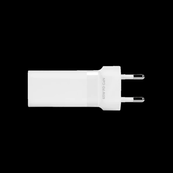 TTEC 2SCG03B SmartC harger Trio GAN 65W PD Seyahat Hızlı Şarj Aleti 2 USB-C +USB-A