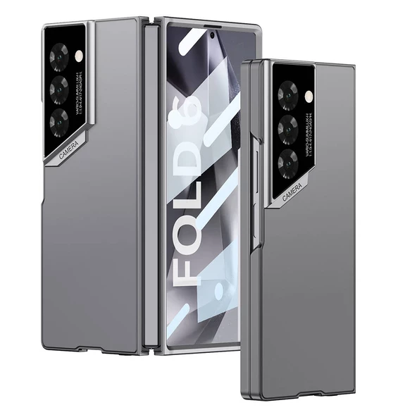Vendas Samsung Galaxy Z Fold 6 Kılıf Ultra İnce Kamera Korumalı Sert Rubber Zore 3. Seri Procase Kapak - 3